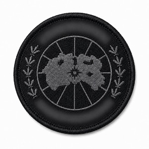 Canada G**se Black Patch