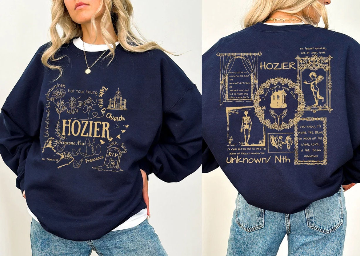 Unreal Unearth Tour Sweatshirt, Hozier Tour Sweatshirt, Hozier Vintage