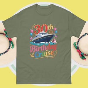 Ocean Birthday Cruise Graphic Sublimation Nautical Vacation Theme