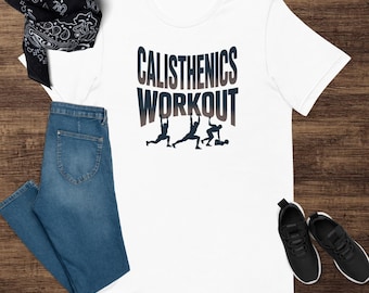 Ejercicios de calistenia, entrenamiento con peso corporal, entrenamiento de fuerza, fitness, ilustraciones