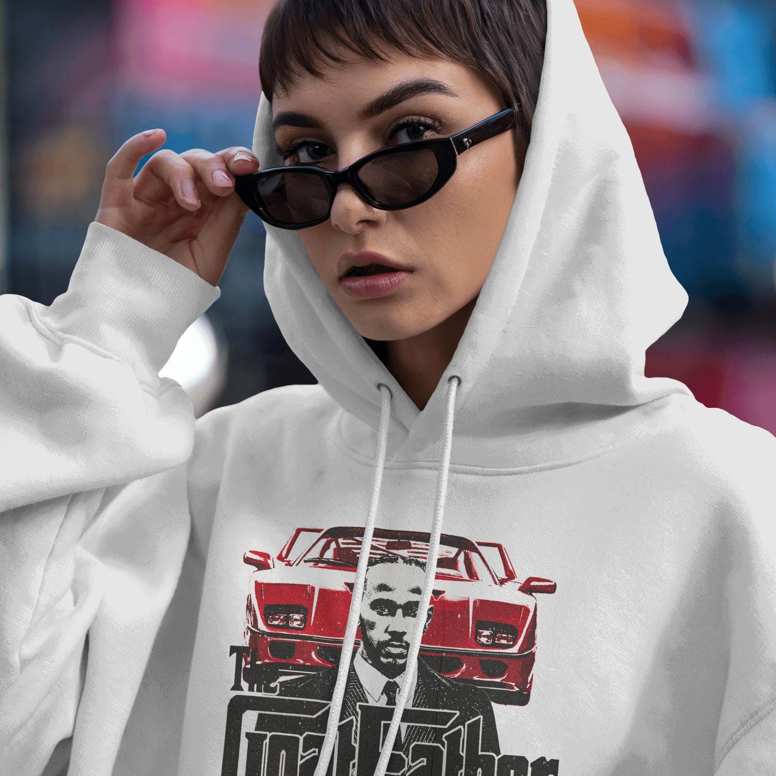 ルイス・ハミルトン ザ・ゴートファーザー フェラーリ パーカー – F1