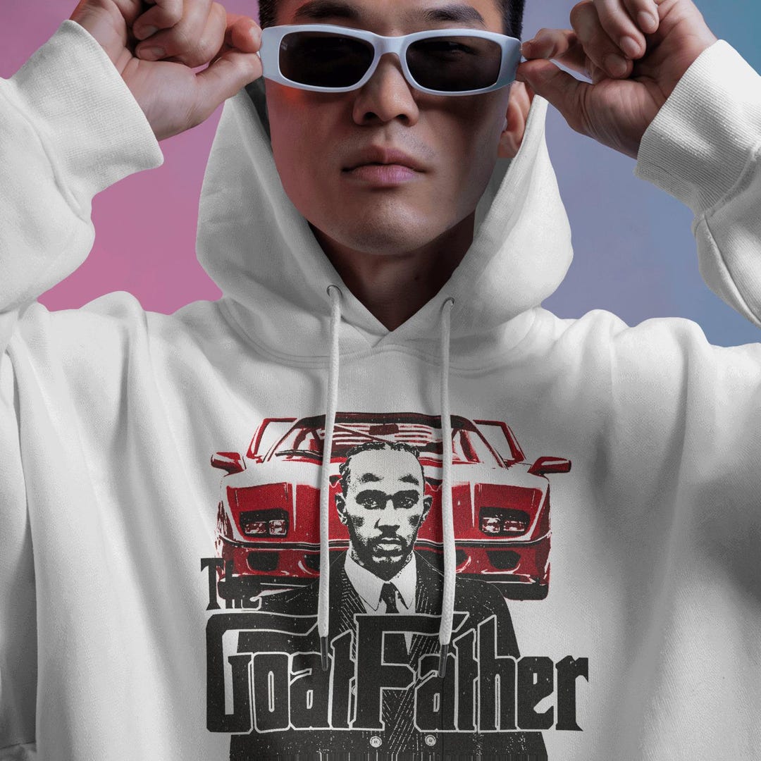 ルイス・ハミルトン ザ・ゴートファーザー フェラーリ パーカー – F1