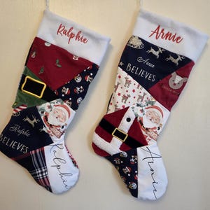 Baby-Kleidung-Patchwork-Andenken-Strumpf