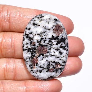 Rubí gema de otoño, cabujón ovalado 100% natural para la fabricación de joyas, 62,5 ct. 40 x 27 x 6 mm KJ-548