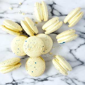 All Natural Creamy Coconut Vegan Macarons