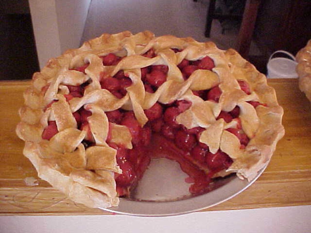 Fake Food Cherry Pie With a Slice Out Fake Pies AVAILABLE on Our