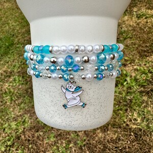 Brrr Bear! Bracelet Stack, Boot, Straw Topper Set