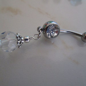 Faceted Dangle Belly Jewelry image 5