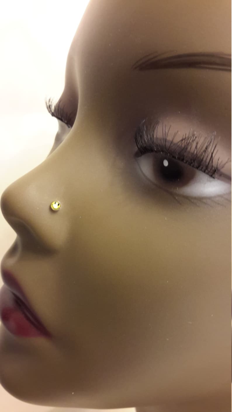 1 PATTERNED nose stud image 4