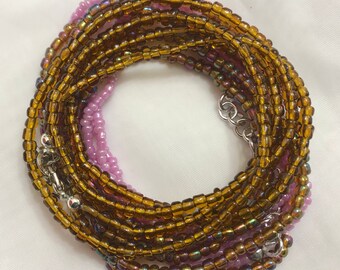 Color Hooked - WAIST BEADS 4mm beads