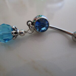 Faceted Dangle Belly Jewelry image 4