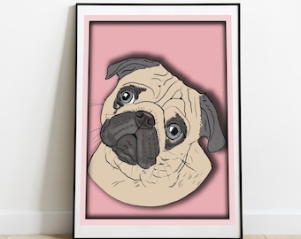 3D Custom Digital Pet Portrait , Personalized Pet Loss  gift, Pet owner gift, custom pet art, 3d art, cat gifts, dog gifts