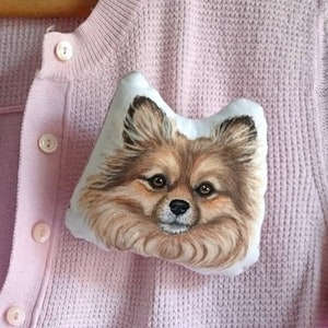 Custom Pet Brooch, Personalized  gift for pet lovers, cat brooch, dog brooch, pet brooch, pet owner gifts, Christmas Gift