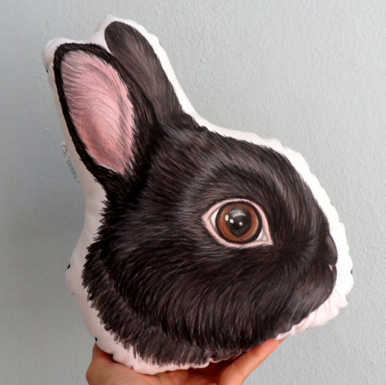 Custom Pet Pillow Bunny Pillow Rabbit pillow Personalized Etsy