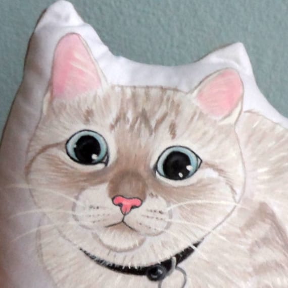 Rosie Cat Plush Pillow Animal Pillow Animal Villagers Stuffed Animal  Decorative Pillow 