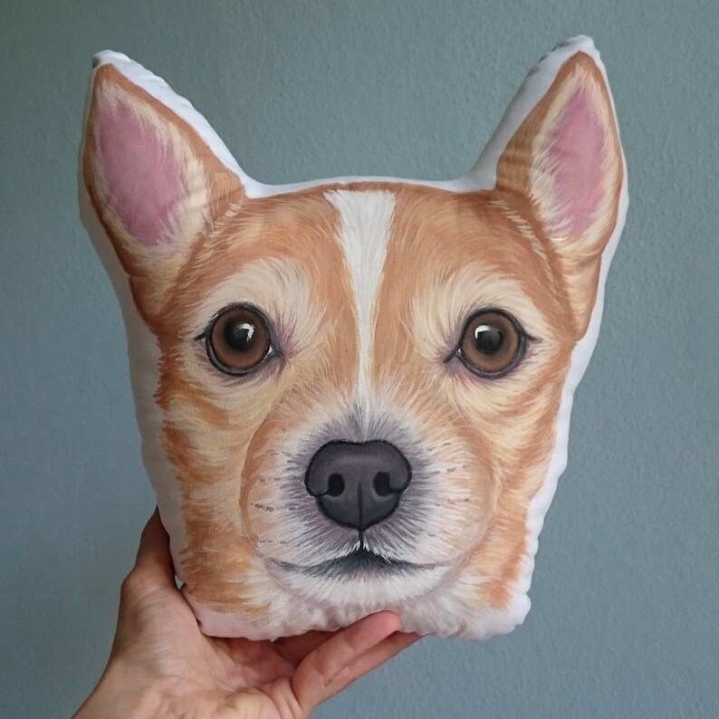 Custom Pet Pillow Personalized Gift for Pet Lovers Cat Etsy