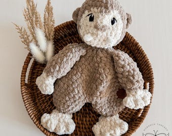 Crochet Bigfoot Lovey: Customizable Colors, Made to Order