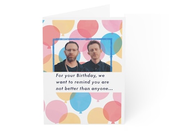 Drum and Bass DJ Card: Funny Baddadan Birthday Greeting