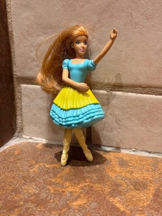 Lot De 4 Mini Poupées Barbie McDonald's USA (10cm) - Princesses & Mariée - Occasion