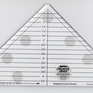 Creative Grids Quarter Square Triangle Ruler