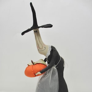 Primitive Halloween Witch Doll | Rustic Halloween Decor | All Hallows Eve decoration | Witch home decor | Witch decor | Halloween Decoration