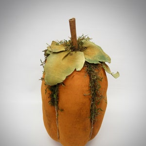 Tall Skinny Pumpkin Pumpkin Decor Fall pumpkin decoration pumpkin centerpiece Rustic Primitive pumpkin image 1