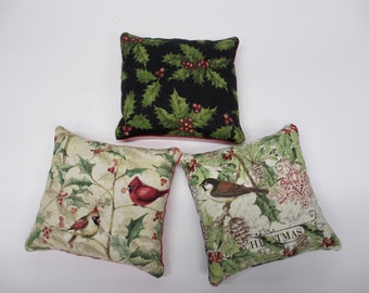 Balsam fir mini pillow sachet | Pine scent | Natural room freshener | Christmas tree scented tuck | room freshener | Cabin lodge decor
