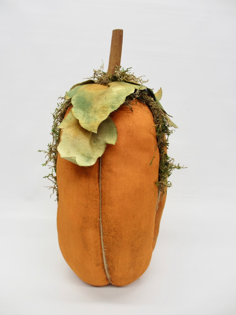 Tall Skinny Pumpkin Pumpkin Decor Fall pumpkin decoration pumpkin centerpiece Rustic Primitive pumpkin image 6