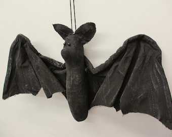 Primitive Halloween Bat decoration | Spooky scary Home decor | Vampire Party prop decoration
