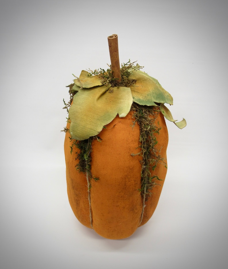 Tall Skinny Pumpkin Pumpkin Decor Fall pumpkin decoration pumpkin centerpiece Rustic Primitive pumpkin image 1