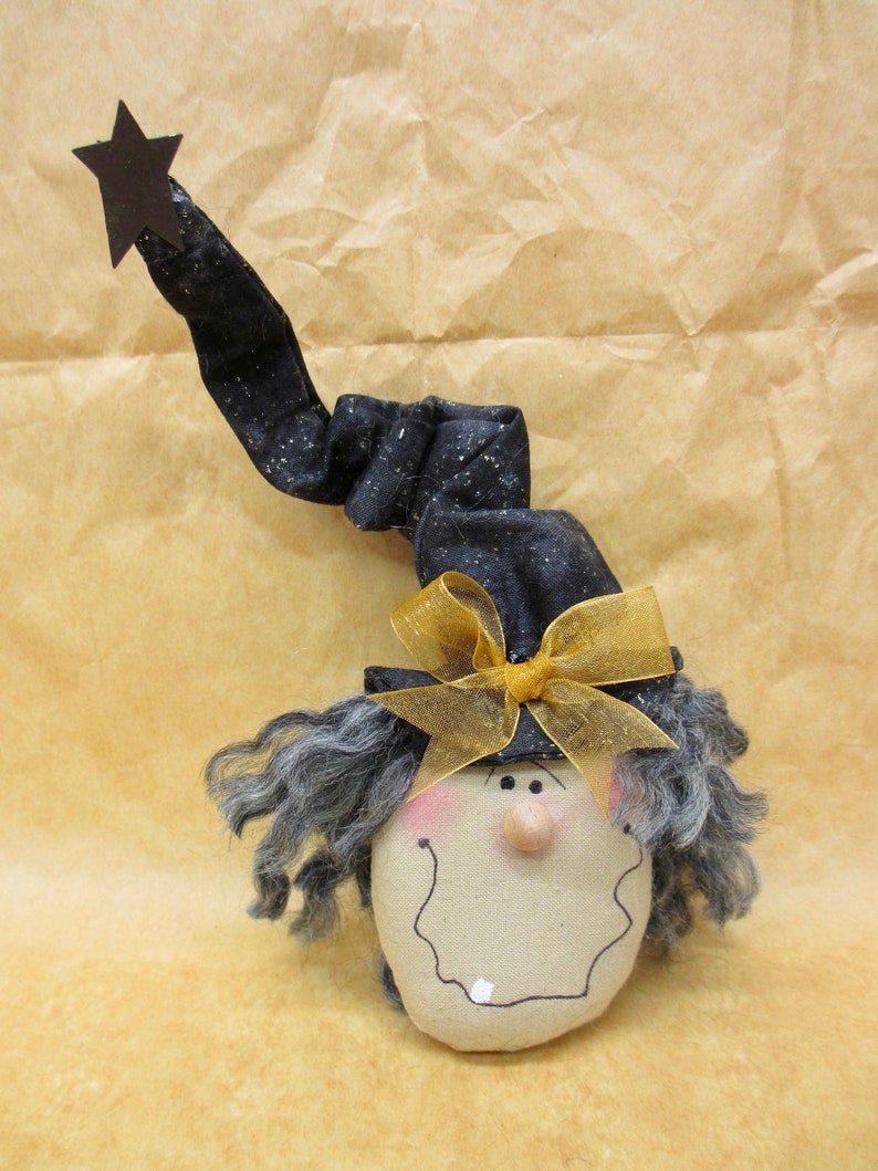 Primitive Halloween Witch Ornaments | All Hallows Eve Bowl Fillers ...