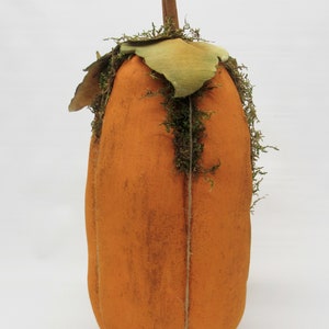 Tall Skinny Pumpkin Pumpkin Decor Fall pumpkin decoration pumpkin centerpiece Rustic Primitive pumpkin image 3