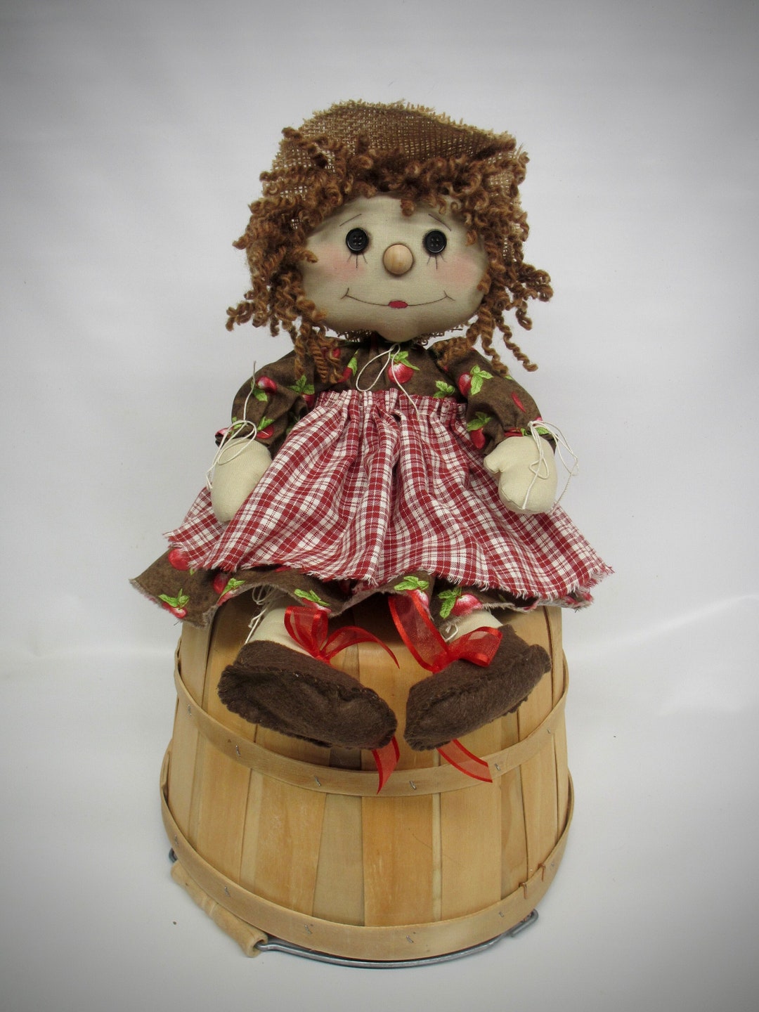 Rustic Dolls Rustic Cloth Folk Art Doll | Fabric Doll | Handmade Rag Doll Decoration ...