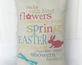 Easter Mini Pillow | Easter decor | Easter subway art | Easter gift | Basket Stuffer