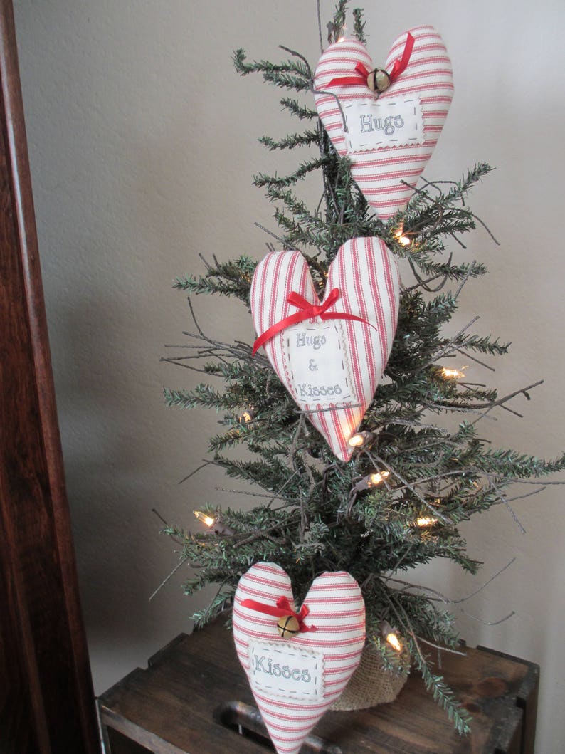 Valentines Heart Bowl Fillers Valentines Day Decor Etsy