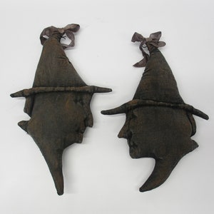 Witch window silhouette | Halloween wall hanging | tree ornament | mantel decoration | primitive creepy  | spooky decoration | wreath accent
