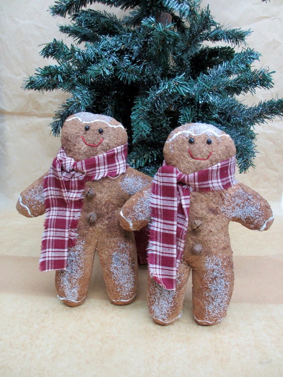 Stuffed gingerbread doll sale