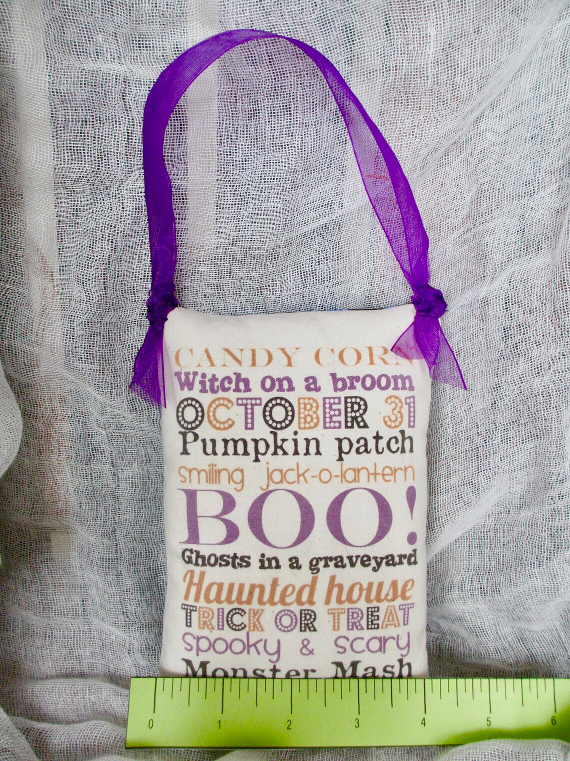 Halloween Door Knob Hanger Halloween Decor Subway Art Etsy