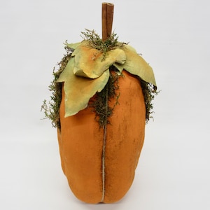 Tall Skinny Pumpkin Pumpkin Decor Fall pumpkin decoration pumpkin centerpiece Rustic Primitive pumpkin image 5