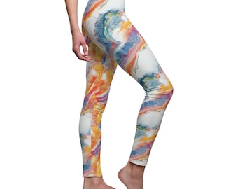 Abstract Women's Leggings, Yoga Pants
