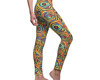 Trippy Women's Leggings, Yoga Pants