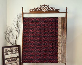 Sello batik indonesio original hecho a mano para regalo, camisa, decoración de pared o adorno.