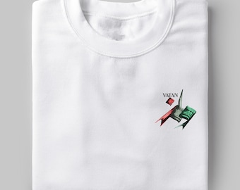 Watan – Arabic Calligraphy T-Shirt | Homeland Unisex Tee