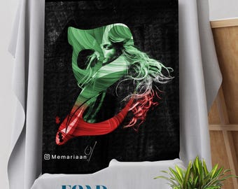 Calligraphy Design on Canvas