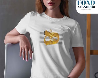 Minimalist Arabic Calligraphy T-shirt – Mystical Art, Unisex Design