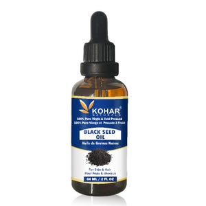 USDA Organic Cold Pressed Black Seed Oil - 60 ml