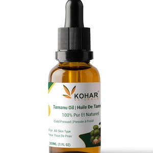 Pure Cold Pressed Tamanu Oil for Skin & Hair (30 ml)