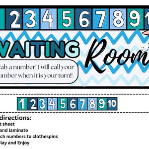 Waiting room-Classroom Management-student conferences
