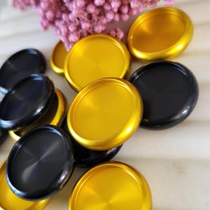 Gold Aluminum Discs for Discbound Notebooks & Planners