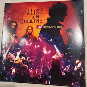 Alice In Chains MTV Unplugged  VINYL 2LP Record New! Rare! Sealed!